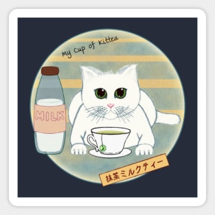 Cat Milk Tea Magnet